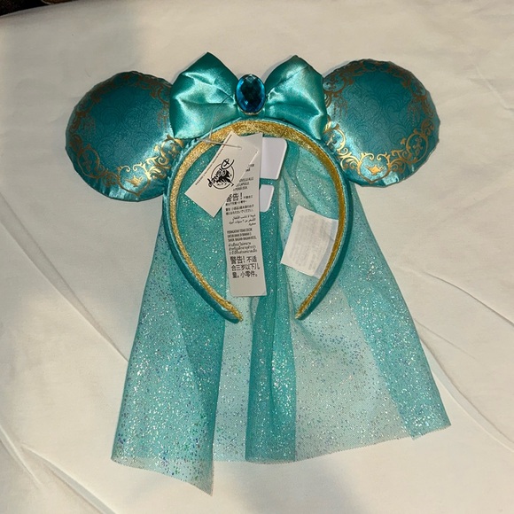 AUTHENTIC DISNEYPARKS EXCLUSIVE MERCHANDISE—2024 Jasmine Vail Ears Headband - Picture 4 of 10